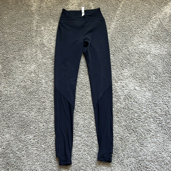 lululemon athletica Pants - Lululemon Nulu and Crisscross Mesh Stirrup Tight leggings